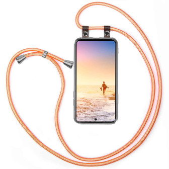 moex moex Free Spirit Samsung Galaxy M22 Hülle mit Band abnehmbar – Shiny Coral