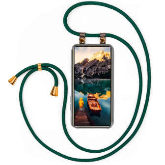 moex moex Free Spirit Samsung Galaxy S25 Ultra Hülle mit Band abnehmbar – Dunkelgrün