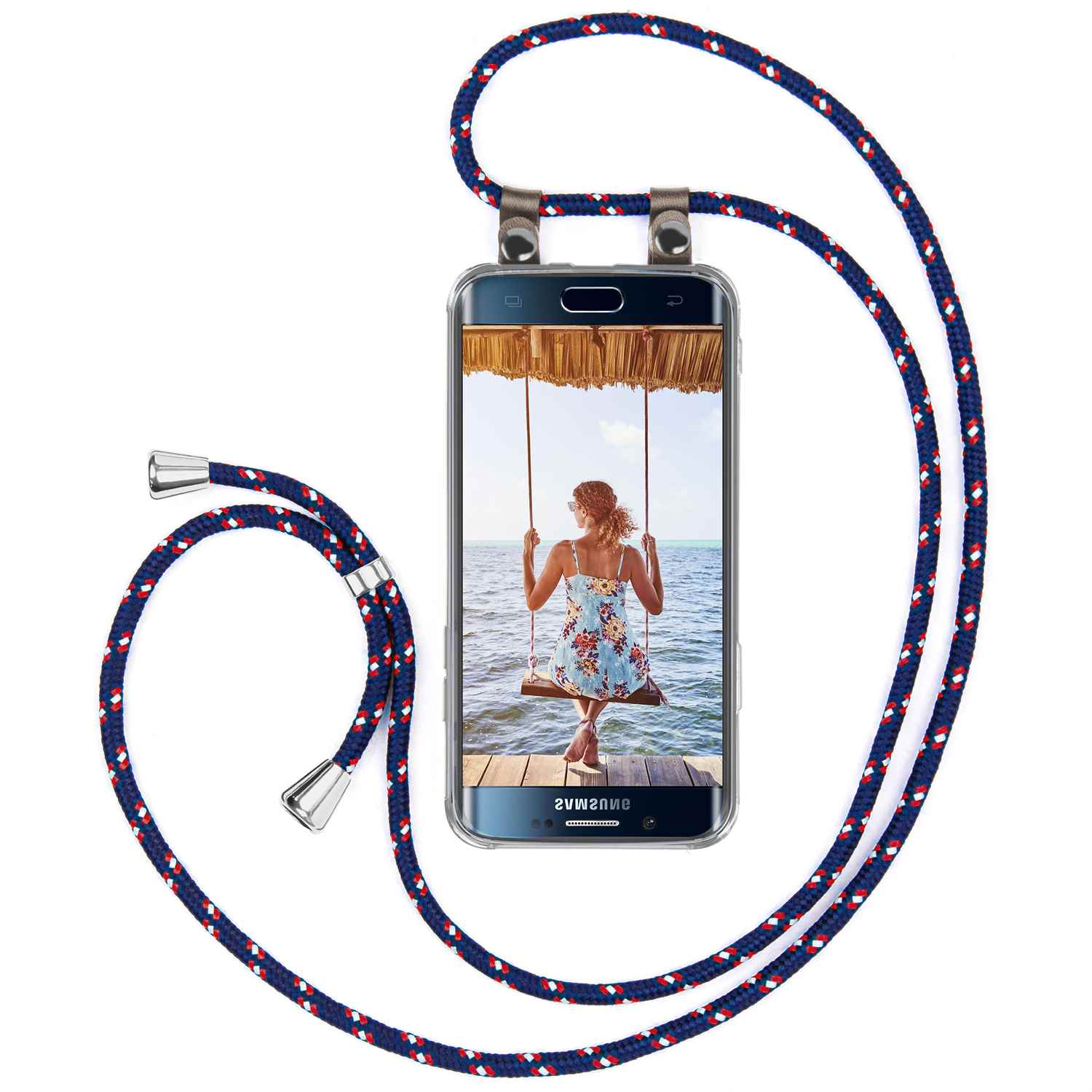 moex Free Spirit Samsung Galaxy S6 Edge Hülle mit Band abnehmbar Hauptbild