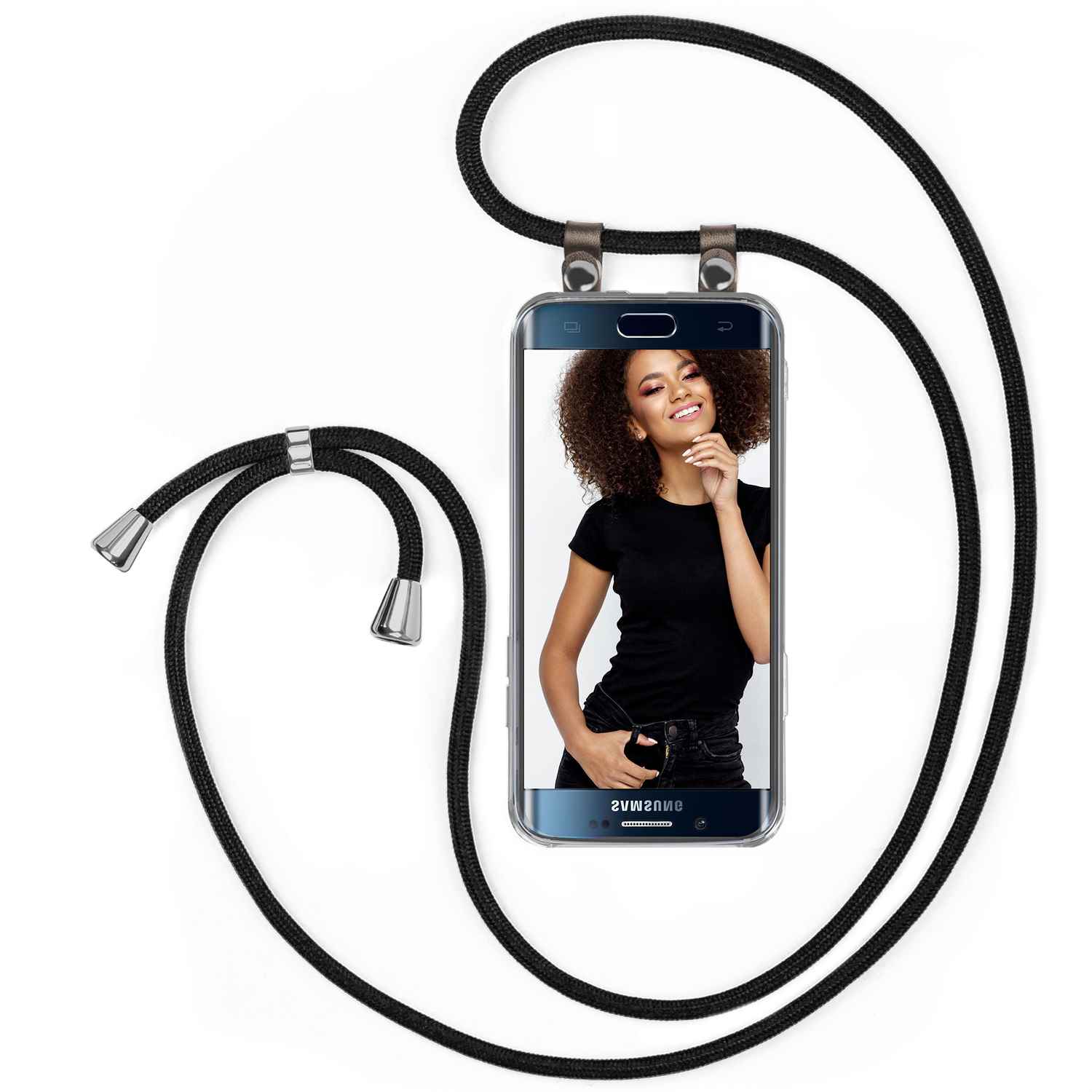 moex Free Spirit Samsung Galaxy S6 Edge Hülle mit Band abnehmbar Hauptbild