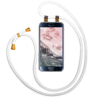 moex moex Free Spirit Samsung Galaxy S6 Hülle mit Band abnehmbar – Weiß