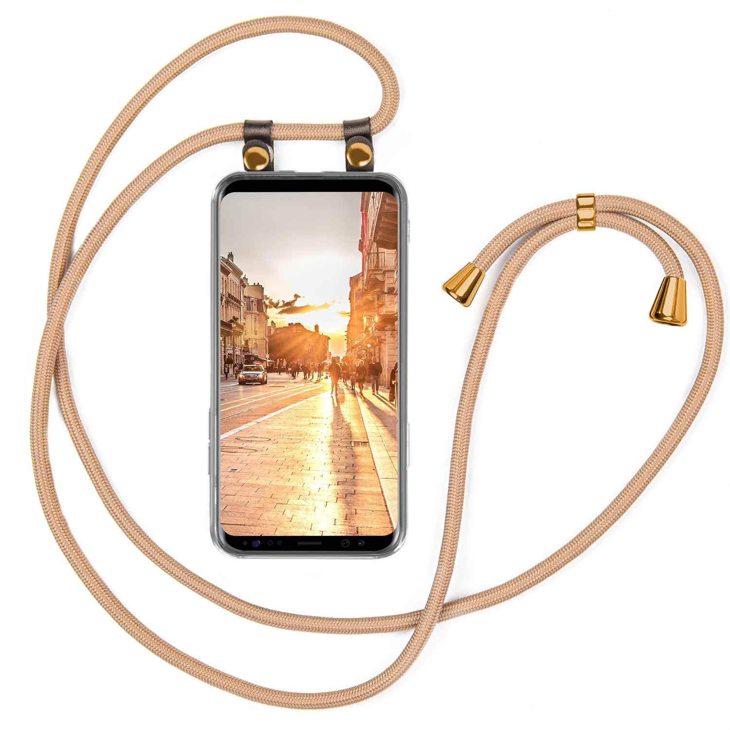 moex Free Spirit Samsung Galaxy S9 Plus Hülle mit Band abnehmbar – undefined