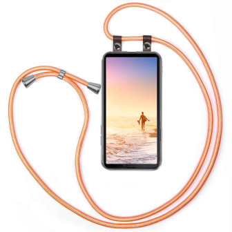 moex moex Free Spirit Sony Xperia 10 III Hülle mit Band abnehmbar – Shiny Coral