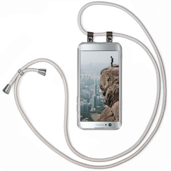 moex moex Free Spirit Sony Xperia XA2 Hülle mit Band abnehmbar – Hellgrau