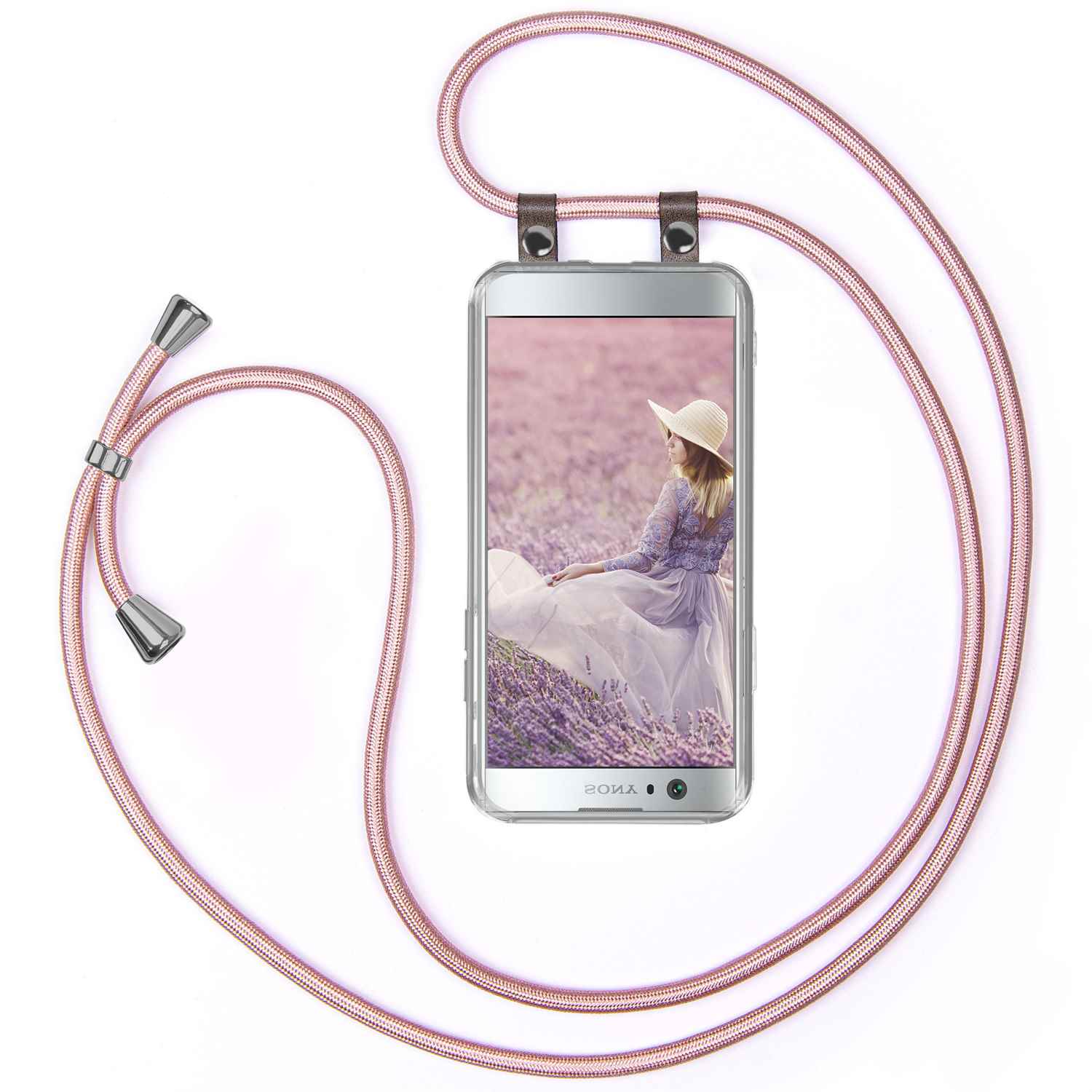 moex Free Spirit Sony Xperia XA2 Hülle mit Band abnehmbar – undefined
