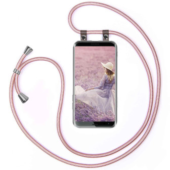 moex moex Free Spirit Sony Xperia XZ3 Hülle mit Band abnehmbar – Rose Gold