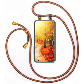 moex moex Free Spirit Xiaomi Mi 10 Pro Hülle mit Band abnehmbar – Shiny Brown