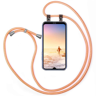 moex moex Free Spirit Redmi 8 Hülle mit Band abnehmbar – Shiny Coral
