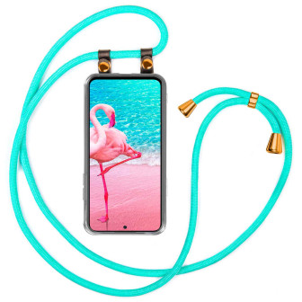 moex moex Free Spirit Redmi Note 12 Pro 5G Hülle mit Band abnehmbar – Mint Türkis