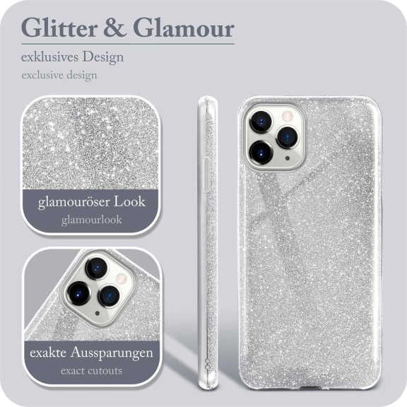 ONEFLOW Glitter Case iPhone 11 Pro Max mit Glitzer Look – Weiteres Produktbild 2