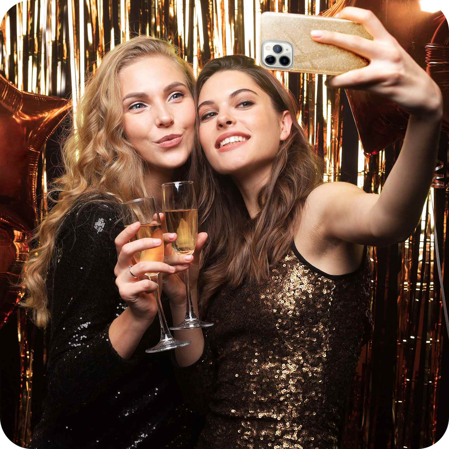 ONEFLOW Glitter Case iPhone 11 Pro mit Glitzer Look – Weiteres Produktbild 6