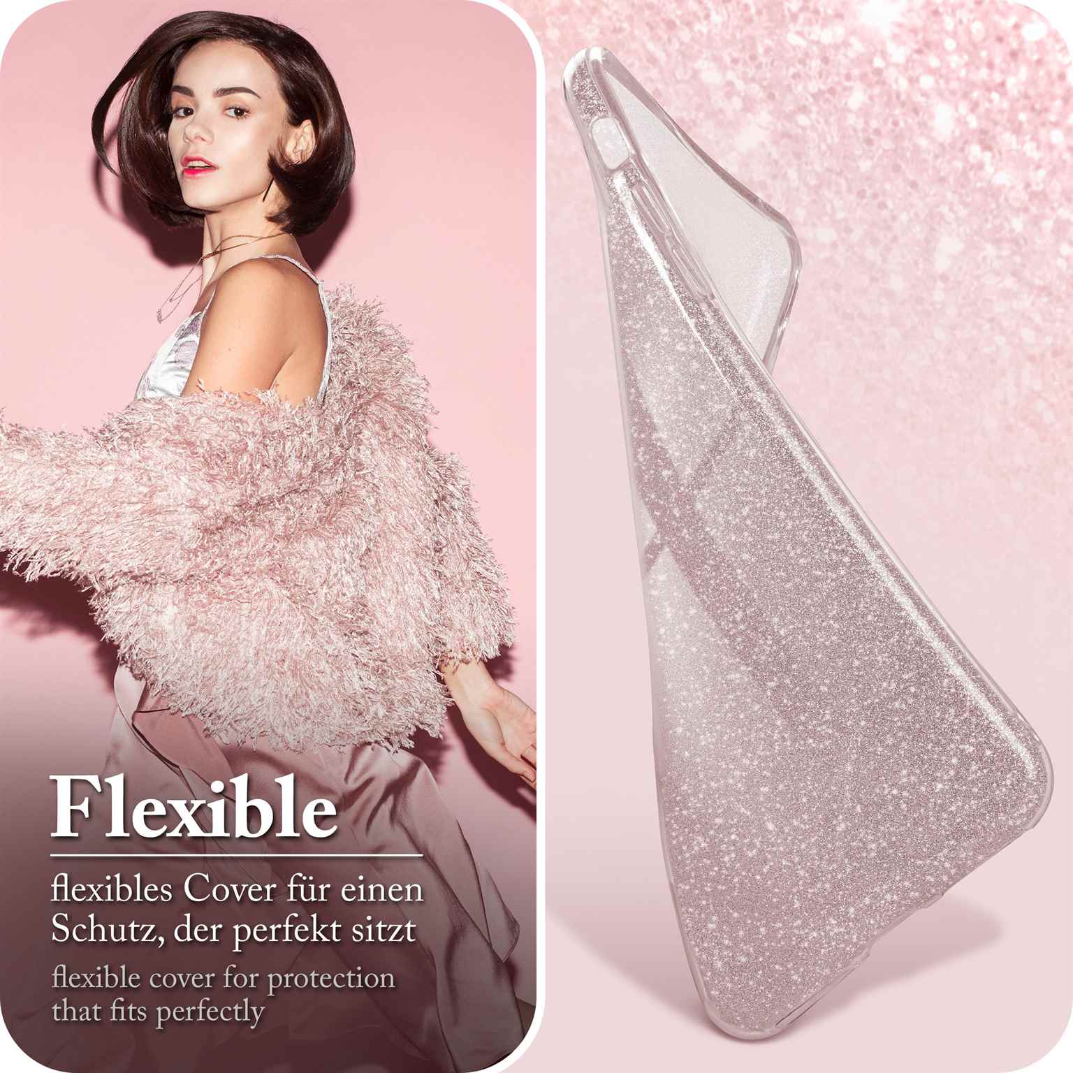 ONEFLOW Glitter Case iPhone 11 Pro mit Glitzer Look – Weiteres Produktbild 3