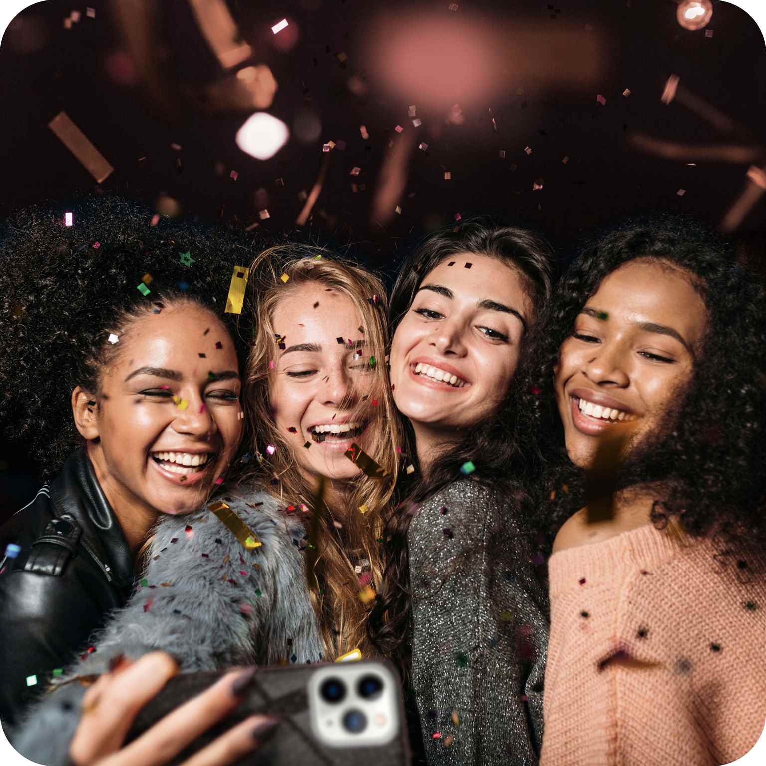 ONEFLOW Glitter Case iPhone 11 Pro mit Glitzer Look – Weiteres Produktbild 6