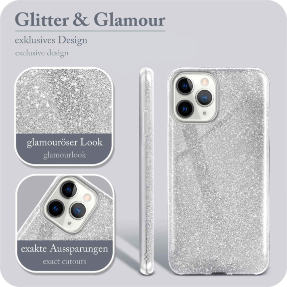 ONEFLOW Glitter Case iPhone 11 Pro mit Glitzer Look – Weiteres Produktbild 2 ONEFLOW Glitter Case iPhone 11 Pro mit Glitzer Look – Weiteres Produktbild 2