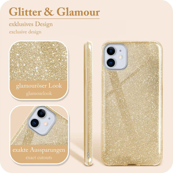 ONEFLOW Glitter Case iPhone 11 mit Glitzer Look – Weiteres Produktbild 2 ONEFLOW Glitter Case iPhone 11 mit Glitzer Look – Weiteres Produktbild 2