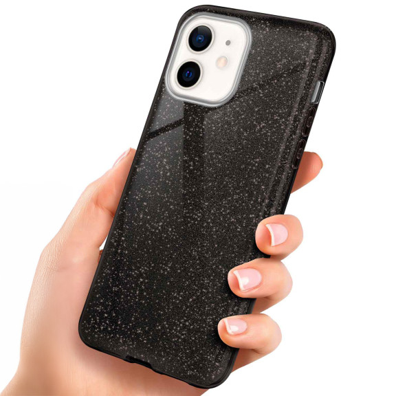 ONEFLOW Glitter Case iPhone 12 mini mit Glitzer Look – Weiteres Produktbild 1
