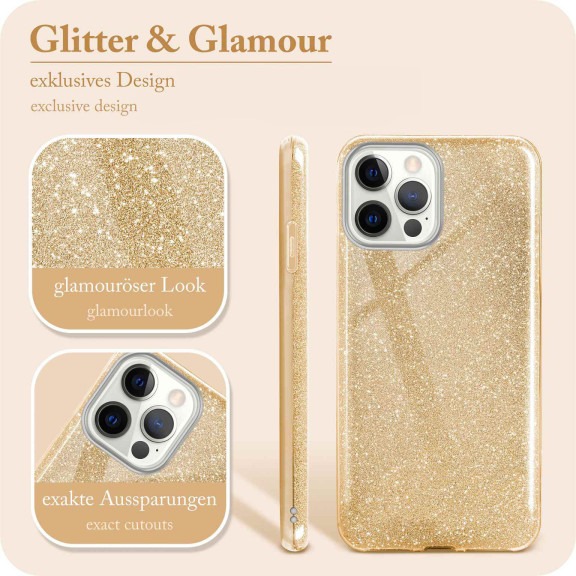 ONEFLOW Glitter Case iPhone 12 Pro Max mit Glitzer Look – Weiteres Produktbild 2 ONEFLOW Glitter Case iPhone 12 Pro Max mit Glitzer Look – Weiteres Produktbild 2