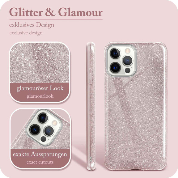 ONEFLOW Glitter Case iPhone 12 Pro Max mit Glitzer Look – Weiteres Produktbild 2 ONEFLOW Glitter Case iPhone 12 Pro Max mit Glitzer Look – Weiteres Produktbild 2