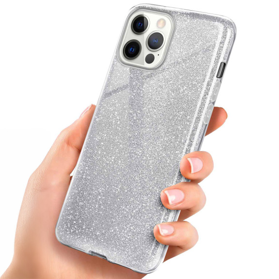 ONEFLOW Glitter Case iPhone 12 Pro Max mit Glitzer Look – Weiteres Produktbild 1