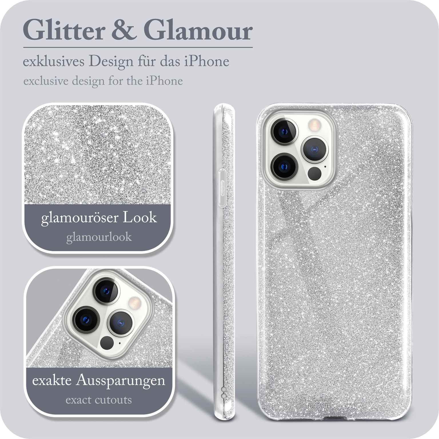 ONEFLOW Glitter Case iPhone 12 Pro Max mit Glitzer Look – Weiteres Produktbild 2 ONEFLOW Glitter Case iPhone 12 Pro Max mit Glitzer Look – Weiteres Produktbild 2