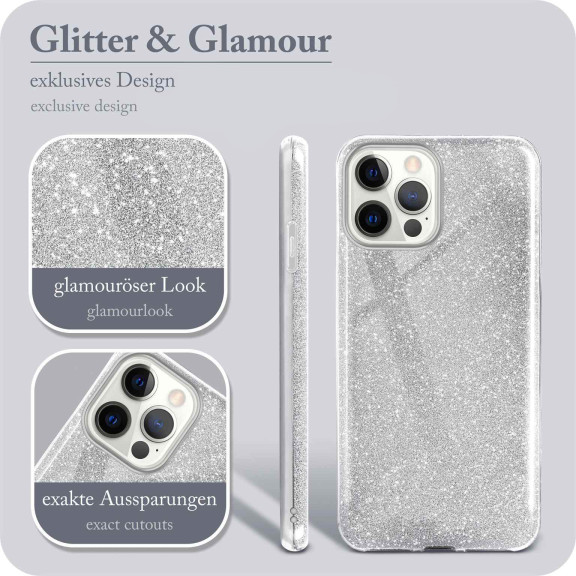 ONEFLOW Glitter Case iPhone 12 Pro Max mit Glitzer Look – Weiteres Produktbild 2 ONEFLOW Glitter Case iPhone 12 Pro Max mit Glitzer Look – Weiteres Produktbild 2