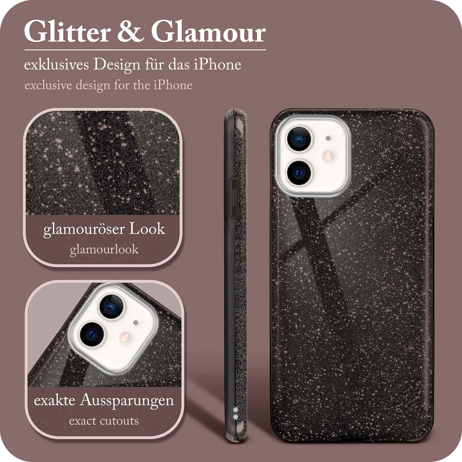 ONEFLOW Glitter Case iPhone 12 mit Glitzer Look – Weiteres Produktbild 2 ONEFLOW Glitter Case iPhone 12 mit Glitzer Look – Weiteres Produktbild 2