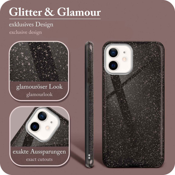 ONEFLOW Glitter Case iPhone 12 mit Glitzer Look – Weiteres Produktbild 2 ONEFLOW Glitter Case iPhone 12 mit Glitzer Look – Weiteres Produktbild 2
