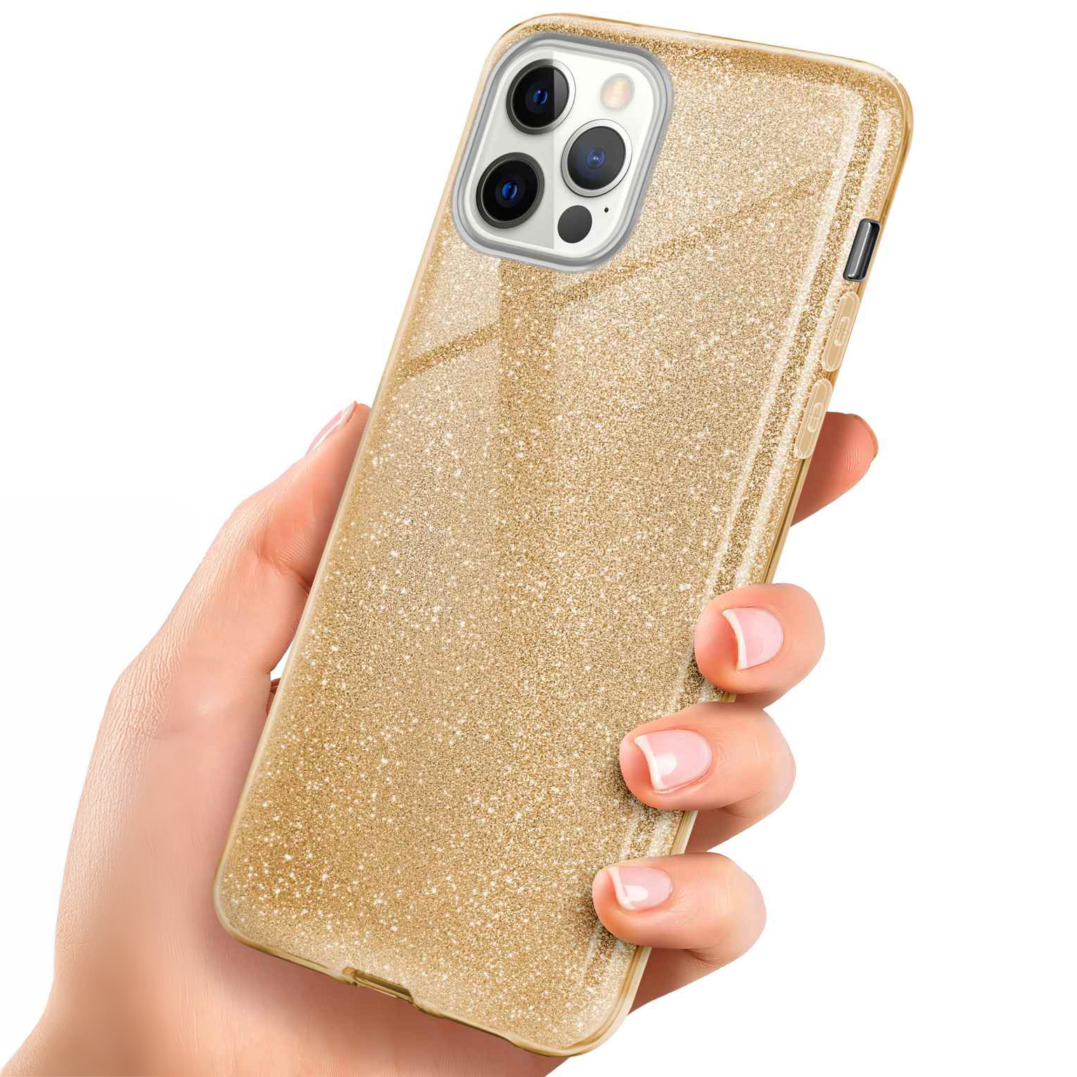 ONEFLOW Glitter Case iPhone 12 Pro mit Glitzer Look – Weiteres Produktbild 1 ONEFLOW Glitter Case iPhone 12 Pro mit Glitzer Look – Weiteres Produktbild 1