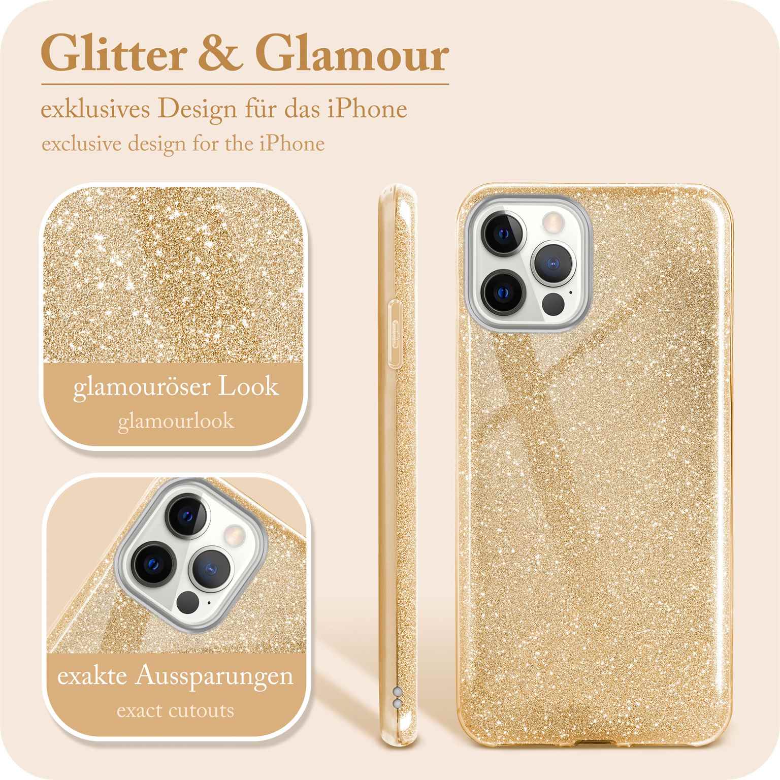 ONEFLOW Glitter Case iPhone 12 Pro mit Glitzer Look – Weiteres Produktbild 2 ONEFLOW Glitter Case iPhone 12 Pro mit Glitzer Look – Weiteres Produktbild 2