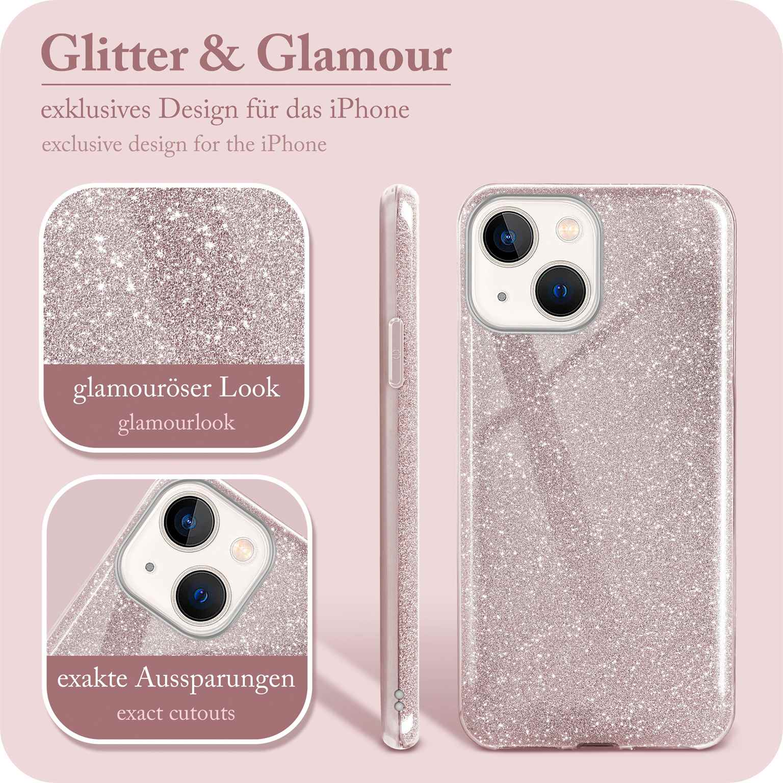ONEFLOW Glitter Case iPhone 13 mini mit Glitzer Look – Weiteres Produktbild 2 ONEFLOW Glitter Case iPhone 13 mini mit Glitzer Look – Weiteres Produktbild 2