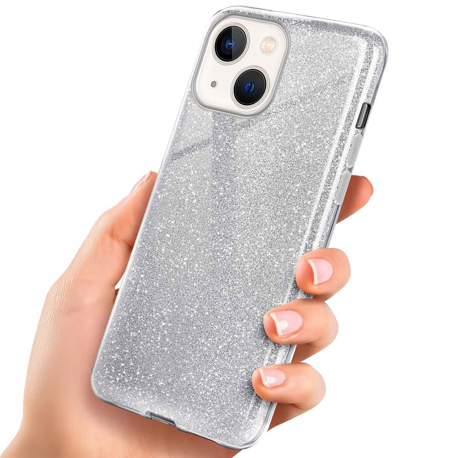 ONEFLOW Glitter Case iPhone 13 mini mit Glitzer Look – Weiteres Produktbild 1 ONEFLOW Glitter Case iPhone 13 mini mit Glitzer Look – Weiteres Produktbild 1