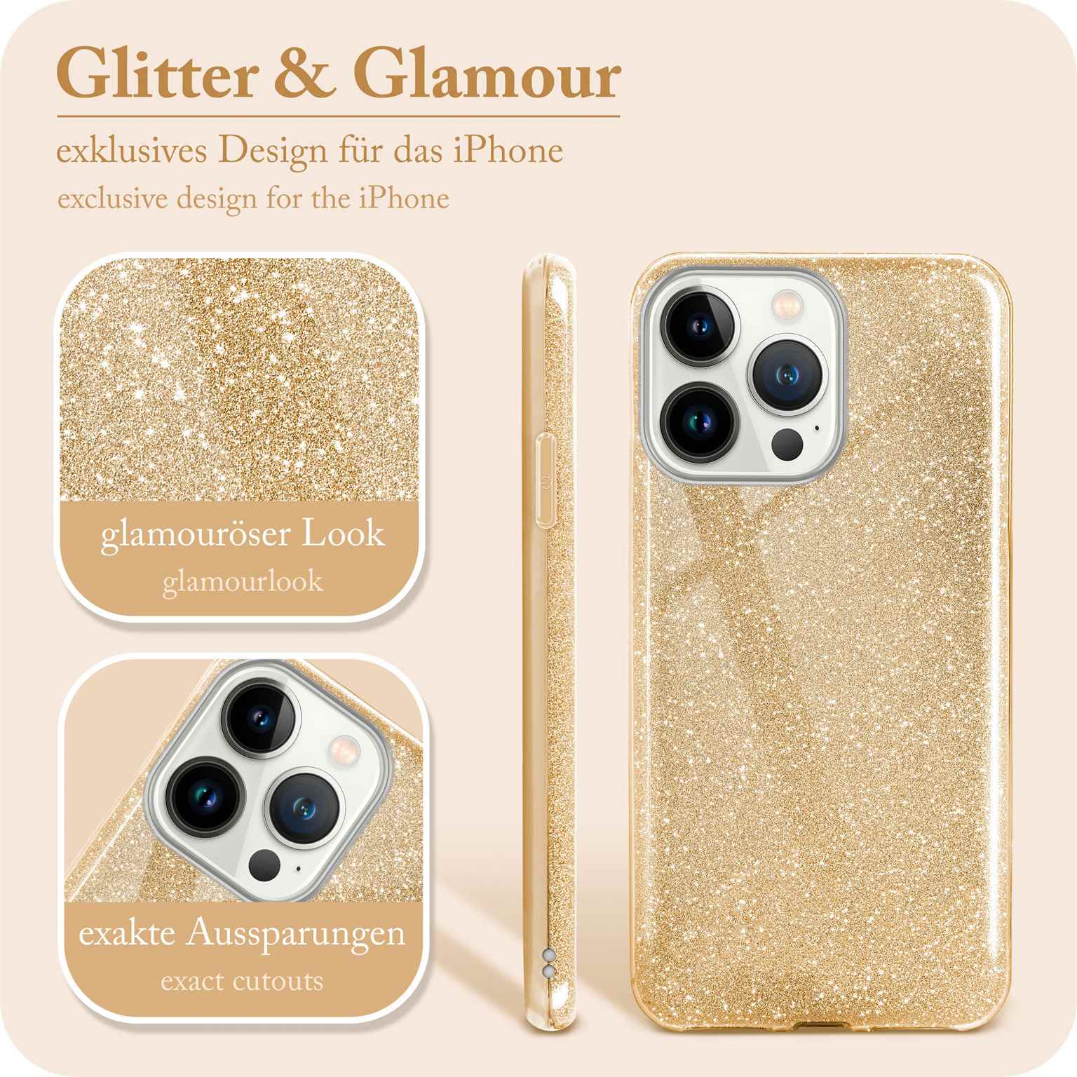 ONEFLOW Glitter Case iPhone 13 Pro Max mit Glitzer Look – Weiteres Produktbild 2 ONEFLOW Glitter Case iPhone 13 Pro Max mit Glitzer Look – Weiteres Produktbild 2