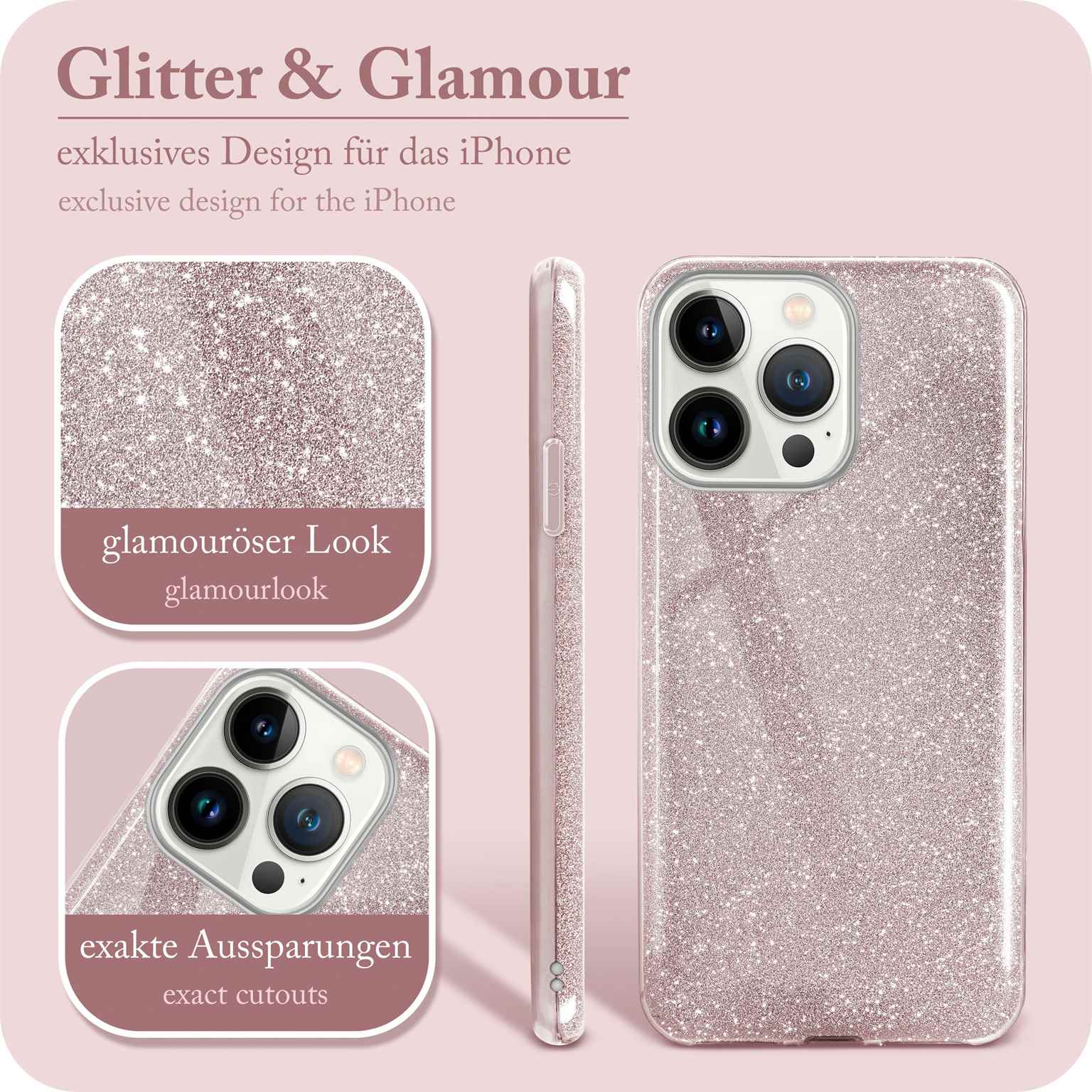 ONEFLOW Glitter Case iPhone 13 Pro Max mit Glitzer Look – Weiteres Produktbild 2 ONEFLOW Glitter Case iPhone 13 Pro Max mit Glitzer Look – Weiteres Produktbild 2