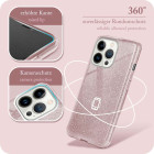 ONEFLOW Glitter Case iPhone 13 Pro Max mit Glitzer Look – Weiteres Produktbild 5