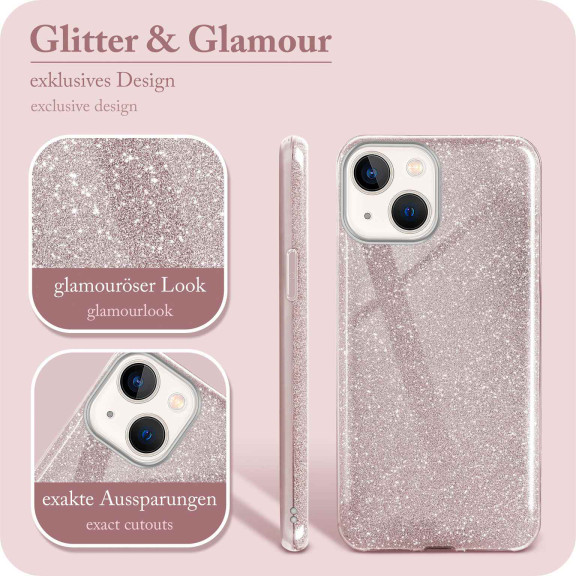 ONEFLOW Glitter Case iPhone 13 mit Glitzer Look – Weiteres Produktbild 2 ONEFLOW Glitter Case iPhone 13 mit Glitzer Look – Weiteres Produktbild 2