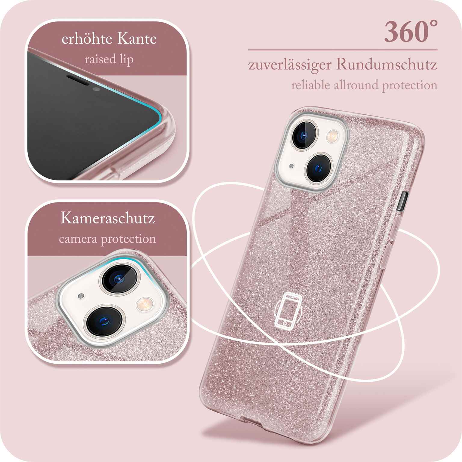 ONEFLOW Glitter Case iPhone 13 mit Glitzer Look – Weiteres Produktbild 5 ONEFLOW Glitter Case iPhone 13 mit Glitzer Look – Weiteres Produktbild 5