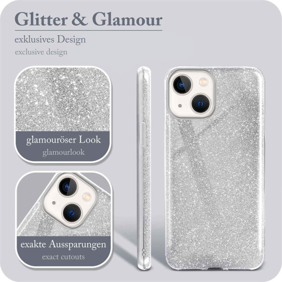 ONEFLOW Glitter Case iPhone 13 mit Glitzer Look – Weiteres Produktbild 2 ONEFLOW Glitter Case iPhone 13 mit Glitzer Look – Weiteres Produktbild 2