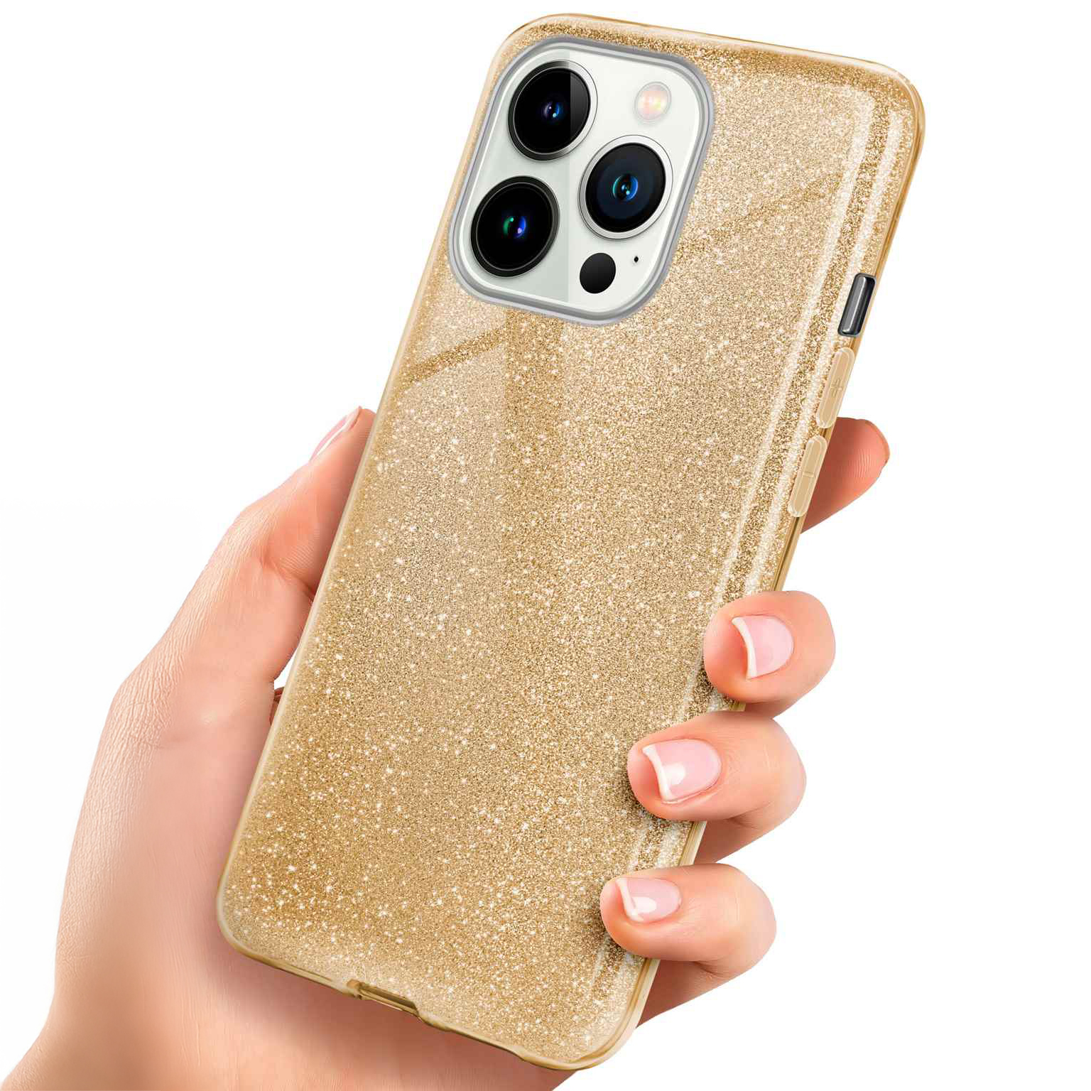 ONEFLOW Glitter Case iPhone 13 Pro mit Glitzer Look – Weiteres Produktbild 1 ONEFLOW Glitter Case iPhone 13 Pro mit Glitzer Look – Weiteres Produktbild 1