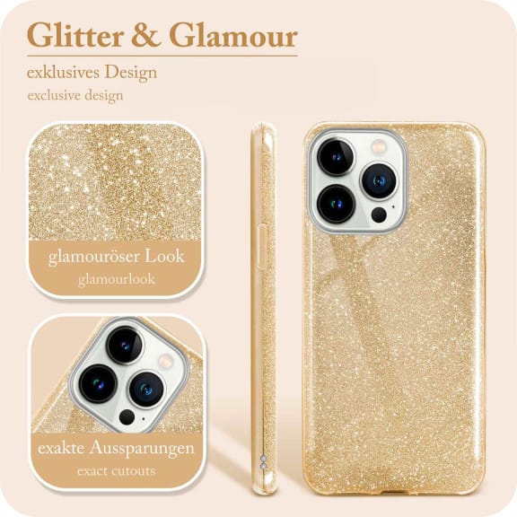 ONEFLOW Glitter Case iPhone 13 Pro mit Glitzer Look – Weiteres Produktbild 2 ONEFLOW Glitter Case iPhone 13 Pro mit Glitzer Look – Weiteres Produktbild 2