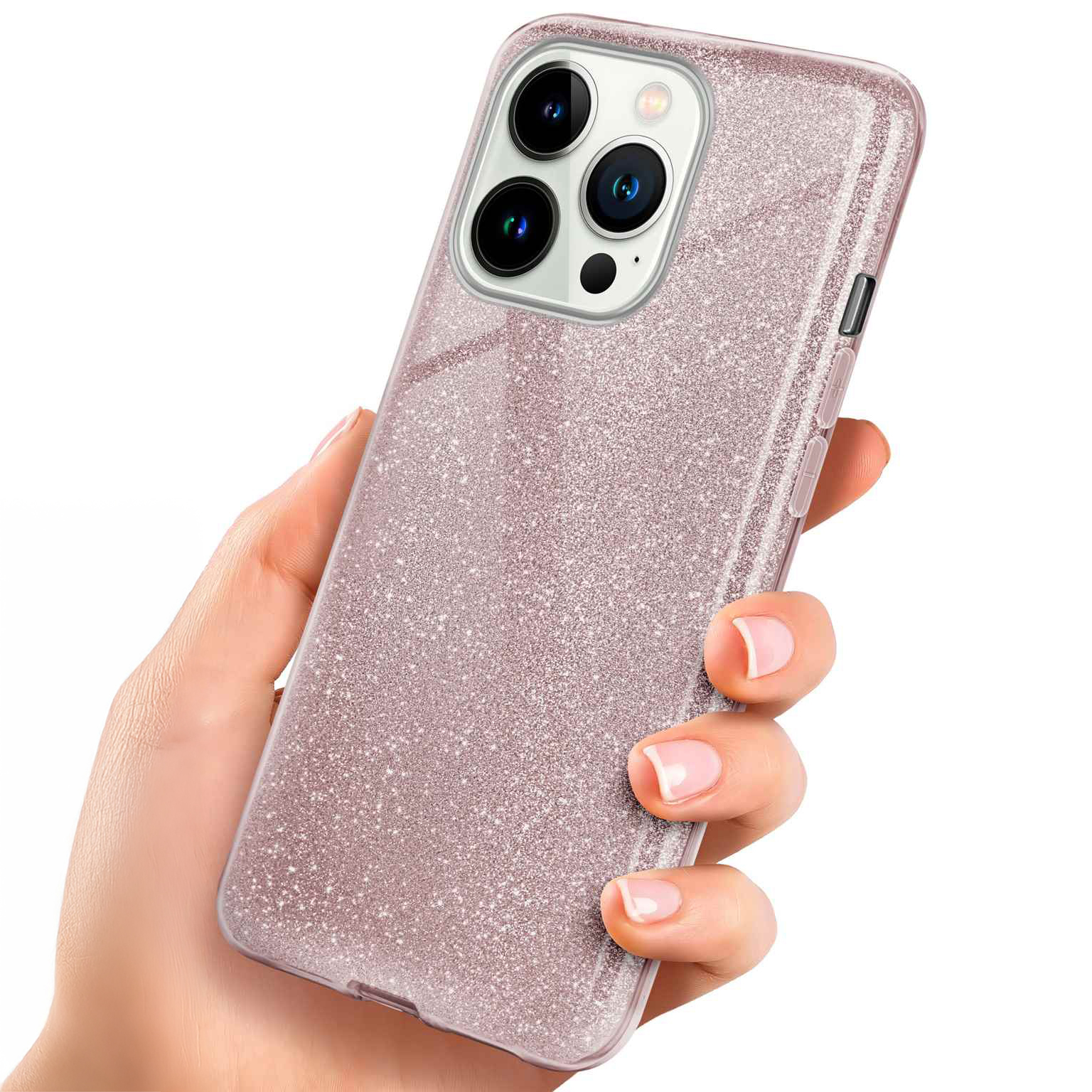 ONEFLOW Glitter Case iPhone 13 Pro mit Glitzer Look – Weiteres Produktbild 1 ONEFLOW Glitter Case iPhone 13 Pro mit Glitzer Look – Weiteres Produktbild 1