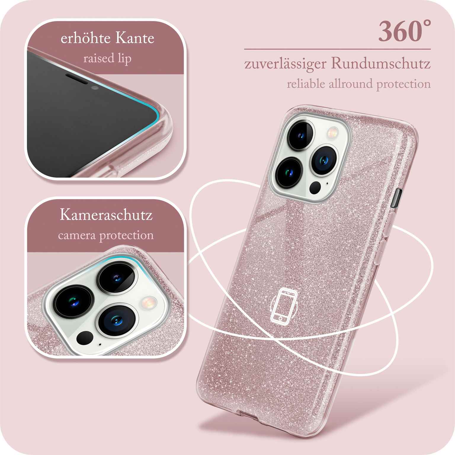 ONEFLOW Glitter Case iPhone 13 Pro mit Glitzer Look – Weiteres Produktbild 5 ONEFLOW Glitter Case iPhone 13 Pro mit Glitzer Look – Weiteres Produktbild 5