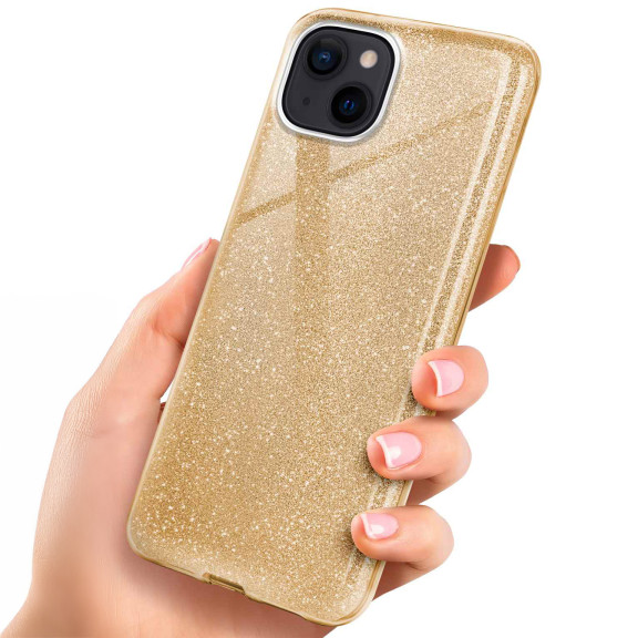 ONEFLOW Glitter Case iPhone 14 Plus mit Glitzer Look – Weiteres Produktbild 1