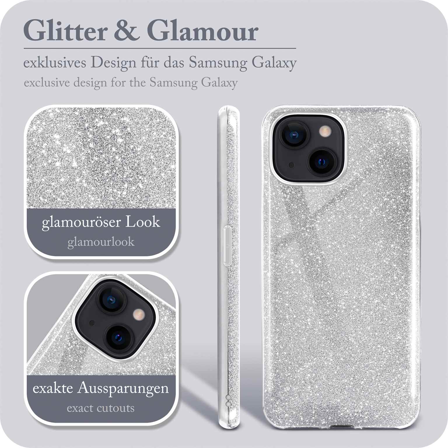 ONEFLOW Glitter Case iPhone 14 Plus mit Glitzer Look – Weiteres Produktbild 2