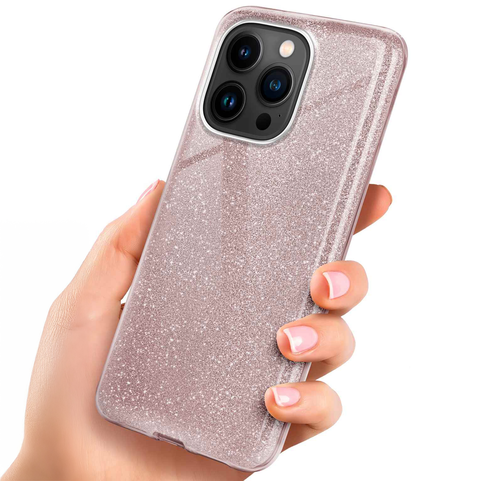 ONEFLOW Glitter Case iPhone 14 Pro Max mit Glitzer Look – undefined