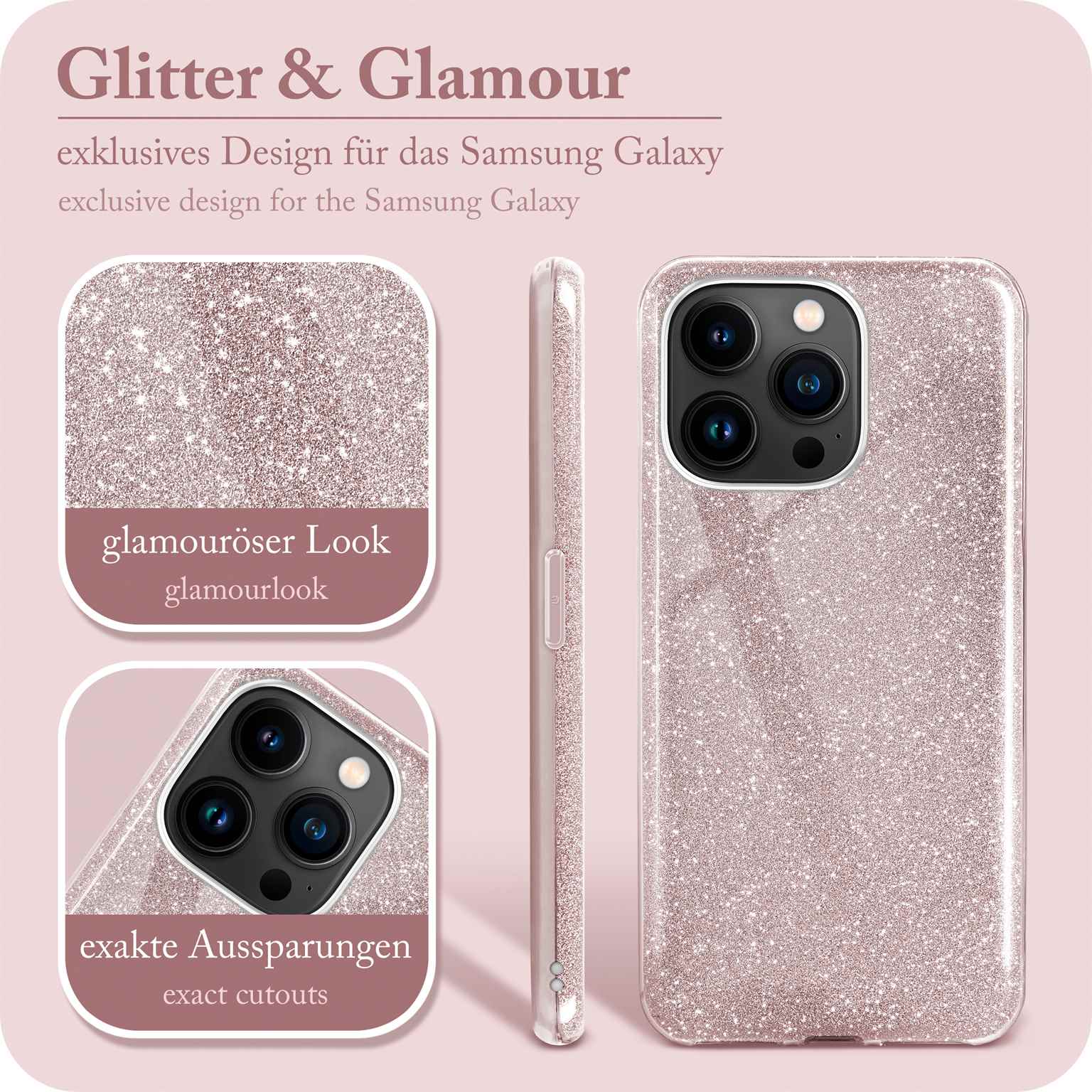 ONEFLOW Glitter Case iPhone 14 Pro Max mit Glitzer Look – Weiteres Produktbild 2