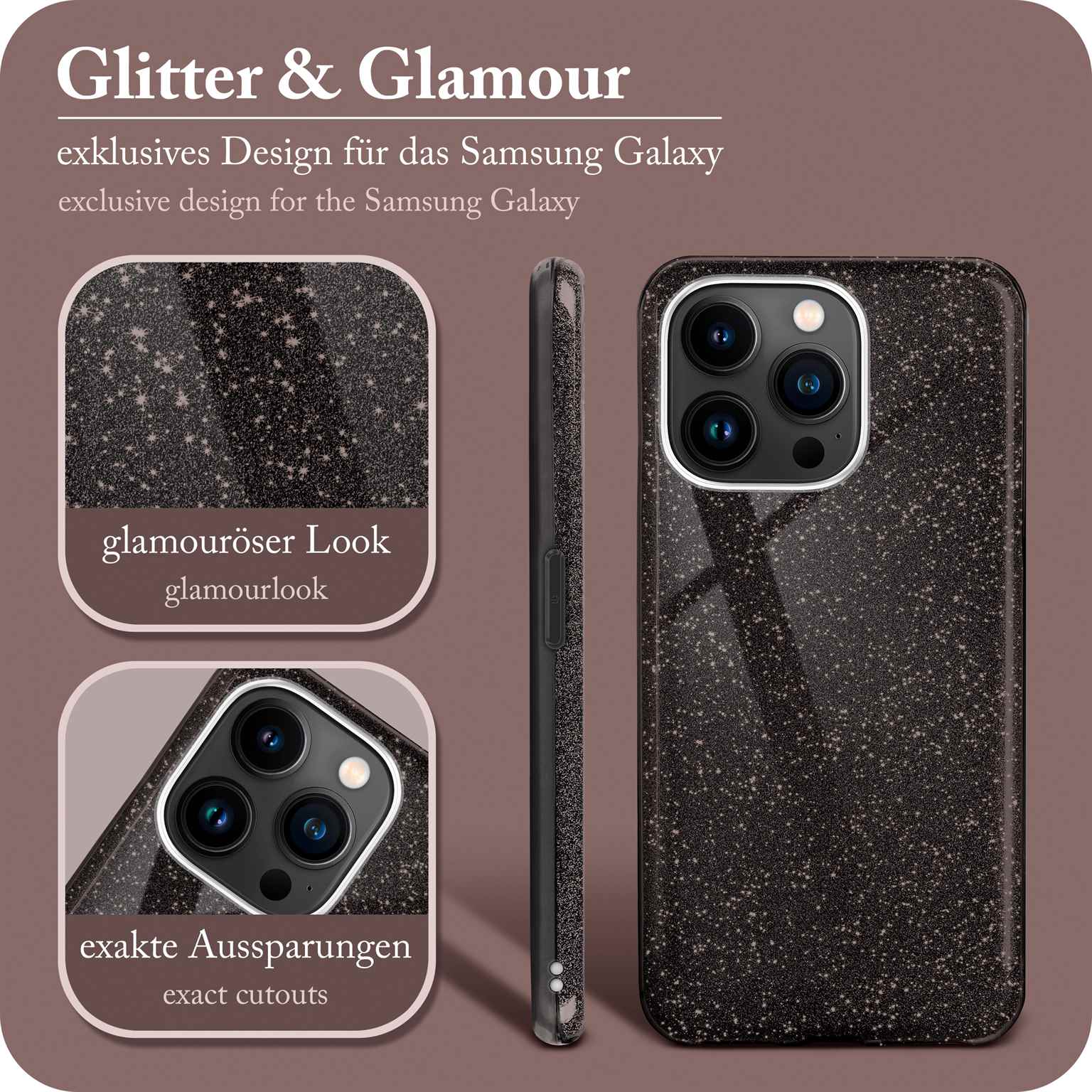 ONEFLOW Glitter Case iPhone 14 Pro Max mit Glitzer Look – Weiteres Produktbild 2 ONEFLOW Glitter Case iPhone 14 Pro Max mit Glitzer Look – Weiteres Produktbild 2