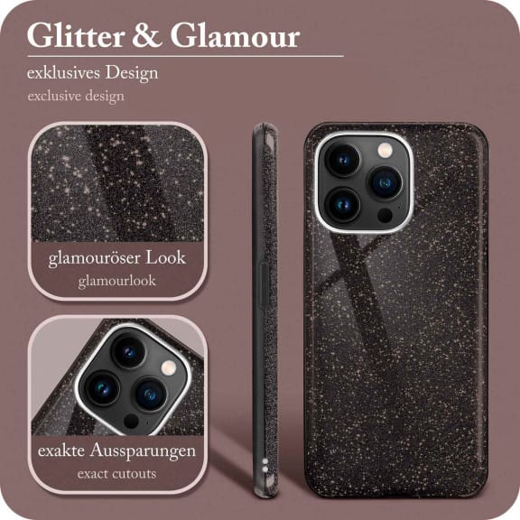ONEFLOW Glitter Case iPhone 14 Pro mit Glitzer Look – Weiteres Produktbild 2 ONEFLOW Glitter Case iPhone 14 Pro mit Glitzer Look – Weiteres Produktbild 2