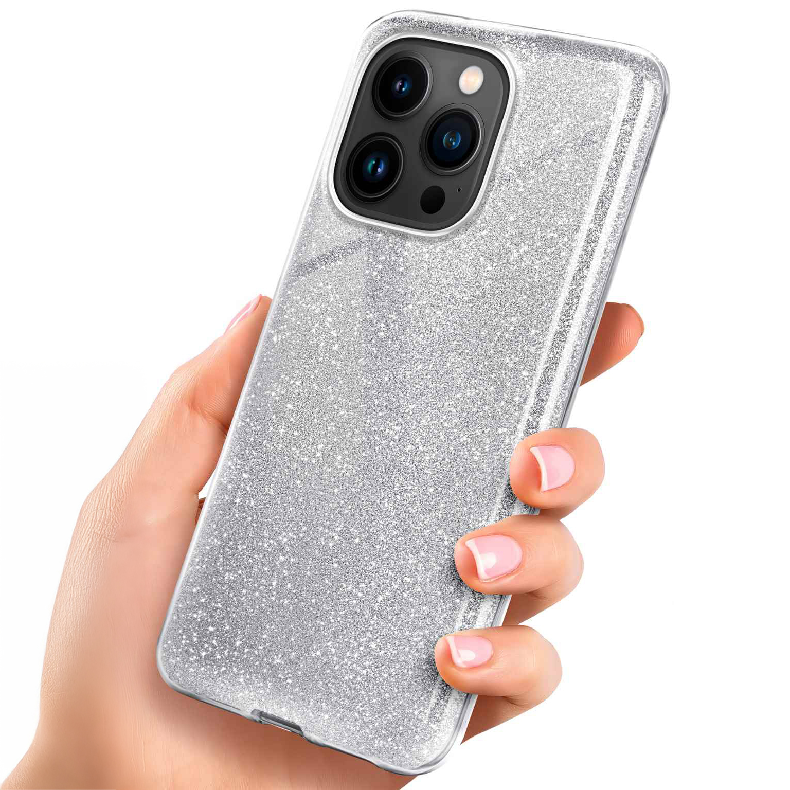 ONEFLOW Glitter Case iPhone 14 Pro mit Glitzer Look – Weiteres Produktbild 1 ONEFLOW Glitter Case iPhone 14 Pro mit Glitzer Look – Weiteres Produktbild 1