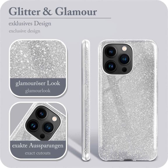 ONEFLOW Glitter Case iPhone 14 Pro mit Glitzer Look – Weiteres Produktbild 2 ONEFLOW Glitter Case iPhone 14 Pro mit Glitzer Look – Weiteres Produktbild 2
