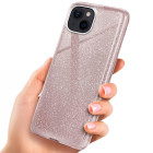 ONEFLOW Glitter Case iPhone 15 mit Glitzer Look – Weiteres Produktbild 1